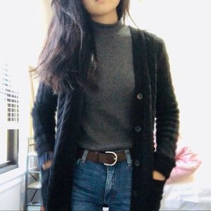 Black Boyfriend Cardigan